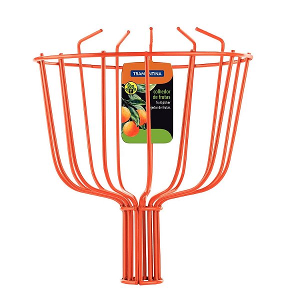 COLHEDOR DE FRUTAS METÁLICO 20CM SEM CABO TRAMONTINA