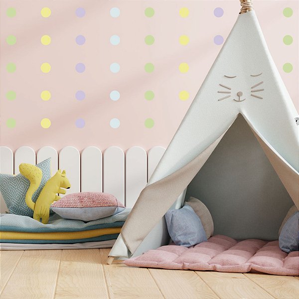 Adesivo Infantil Círculo 02