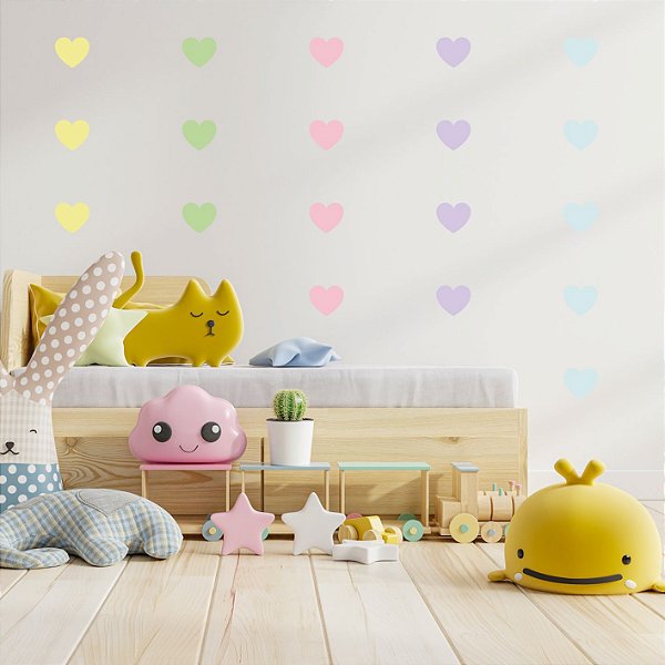 Adesivo Infantil Coração 05