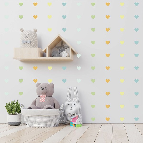 Adesivo Infantil Coração 06