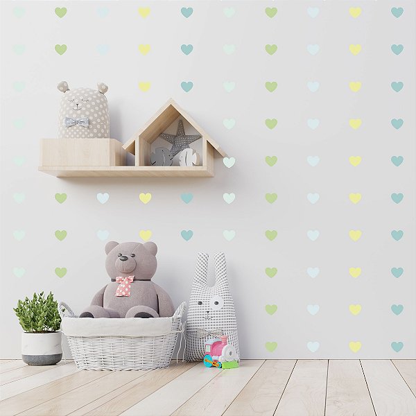 Adesivo Infantil Coração 04