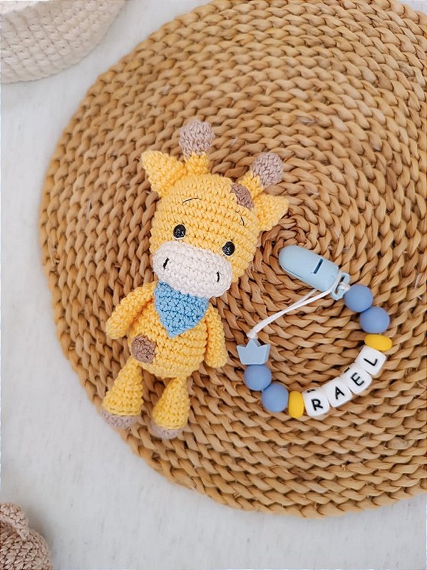 Kit Mini Amigurumi Girafinha
