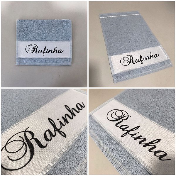 Toalha de Mão Personalizada