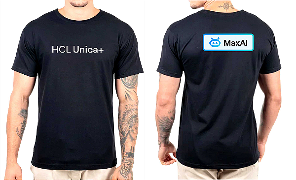 5 camisetas de algodão