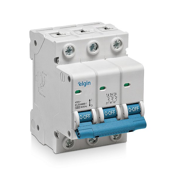 Disjuntor Tripolar Termomagnético Elgin