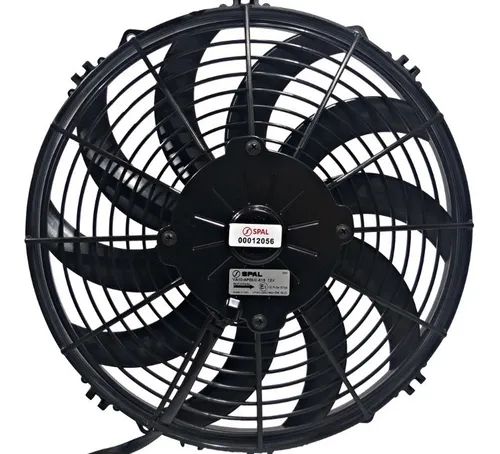 ELETROVENTILADOR SPAL 12" VA10-AP50/C-61S 12V SOPRANTE PB 6.500h