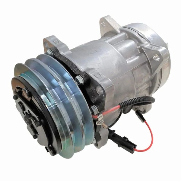COMPRESSOR MODELO 7H15 FLX7 12V 2A 8 ORELHAS, SAÍDAS ENCAIXE NA TAMPA