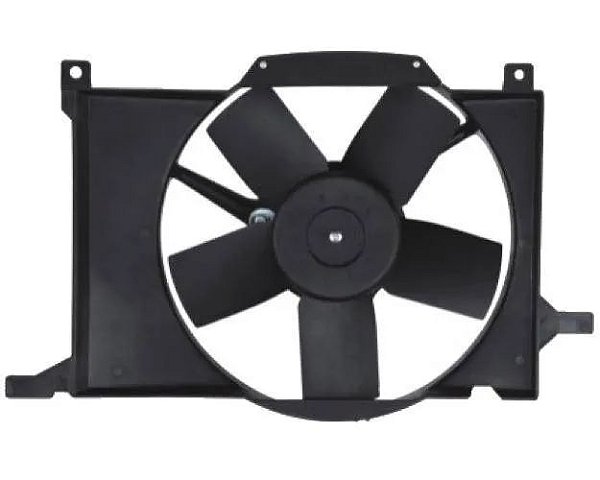 ELETROVENTILADOR GMV PARA RADIADOR GM CORSA CLASSIC 1994>1999 COM AR CONDICIONADO (5 PÁS)