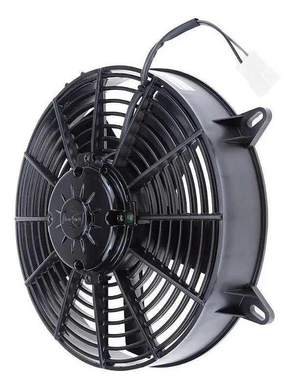 ELETROVENTILADOR UNIVERSAL 11" POLEGADAS 24V 5 PAS PERFIL ALTO IMPORTADO