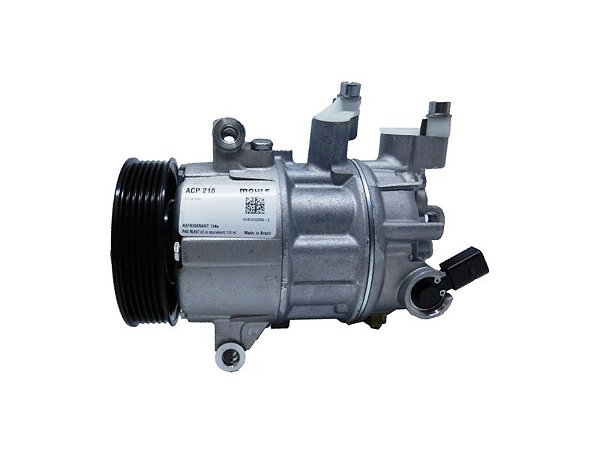 COMPRESSOR MAHLE VW PASSAT/ POLO/ VIRTUS NV 1.0/1.6 6PK 2017> GOLF 2013>/ AUDI A3/ 3 PASSANTES / VALV. ELÉTRICA  ACP 218