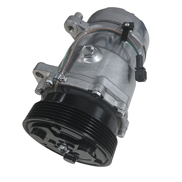 COMPRESSOR MODELO SD7V16 VW GOLF1992 até 1998/ POLO 1996 até 1999/ PASSAT 2003 até 2004 POLIA 6PK 120mm