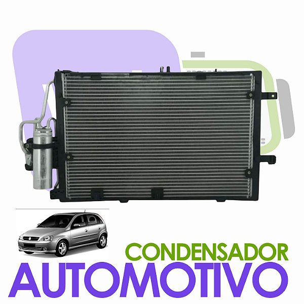 CONDENSADOR GM CORSA NOVO - MONTANA ANO 2003 ATÉ 2010 COM FILTRO SECADOR OEM 93305890