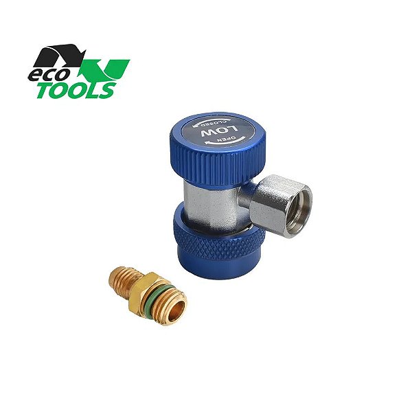 ENGATE MANUAL DE BAIXA R134A PARA MANIFOLD AUTOMOTIVO - ECOTOOLS