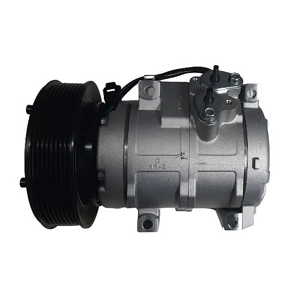 COMPRESSOR MÁQUINA CATERPILLAR MODELO 10S17 POLIA 8PK 24V CAT 305-0325 / 259- 7243