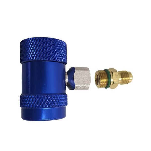 ENGATE RÁPIDO AUTOMOTIVO DE BAIXA 1/4 SAE SUPER LUXO - R-134A