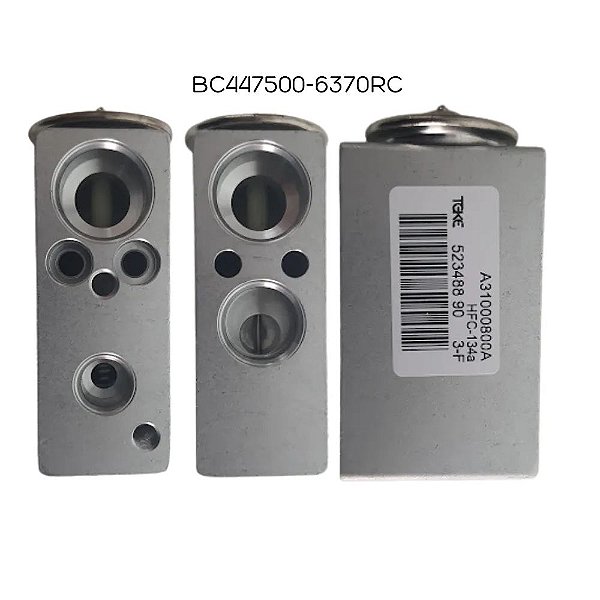 VALVULA DE EXPANSAO BLOCK FIAT PALIO/DOBLO/IDEA FIRE DENSO BC447500-6370RC