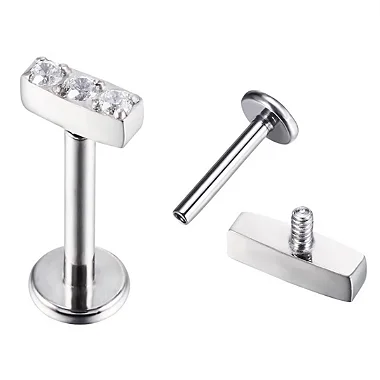 Labret Barra Cravejada