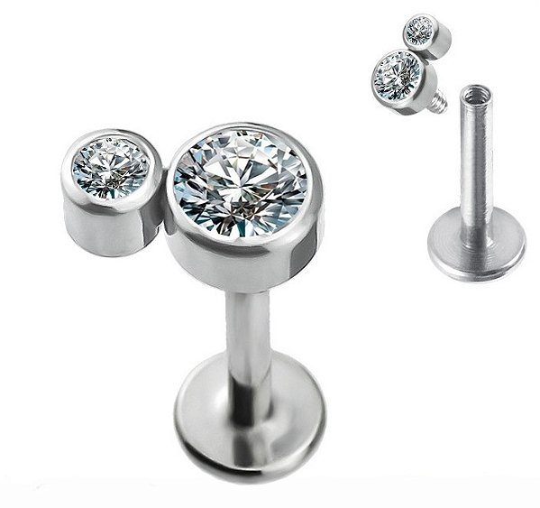 Labret 2 Zircônias