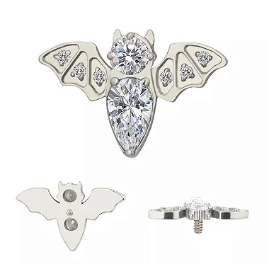 Labret Morcego Cravejado
