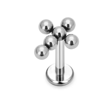 Labret Cruz Bolinhas