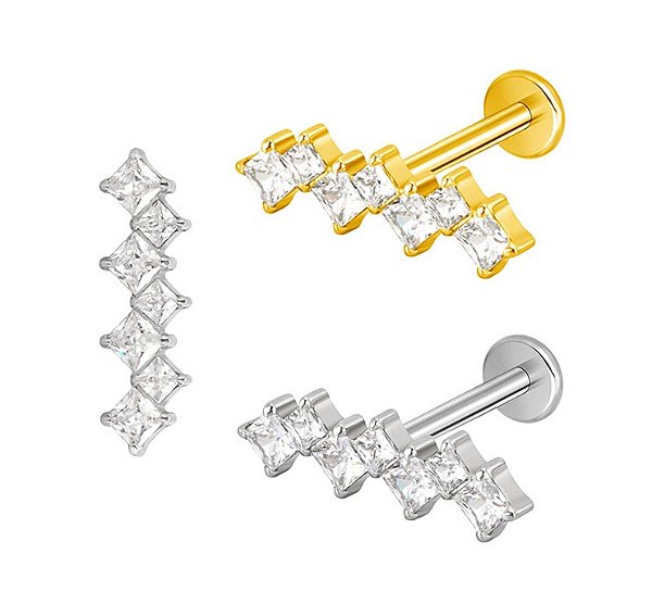 Cluster Zircônias Quadradas