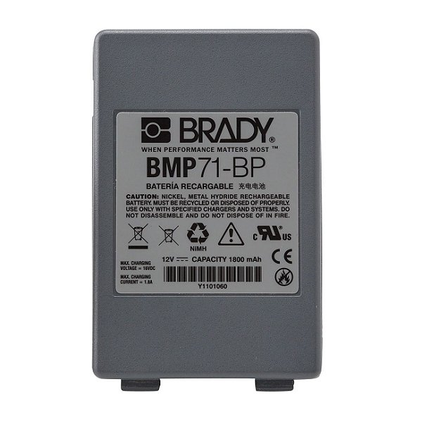 BATERIA P/ IMPRESSORA BMP71 R.M71-BATT - BRADY