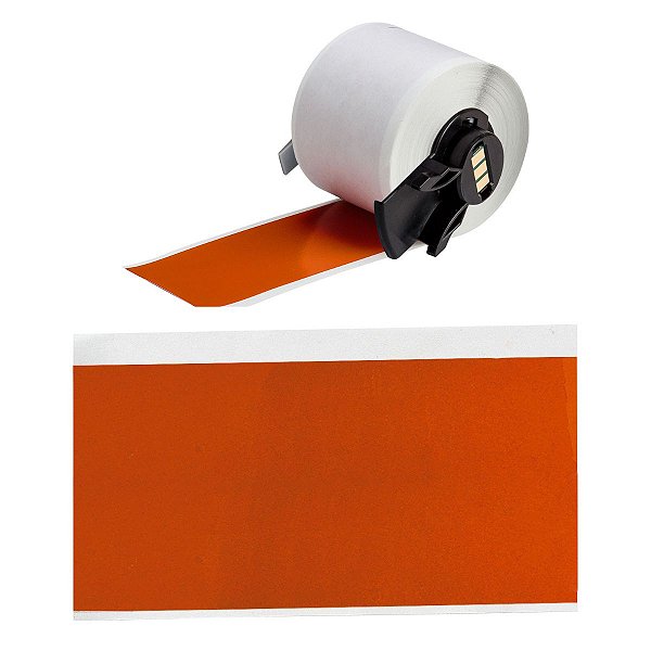 ETIQUETA BMP61 / M611 / M610 B-584 REFLETIVA LARANJA 50.8MM