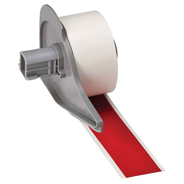 ETIQUETA BMP71 / M710 VINIL B595 VERMELHO (25,4MM X 15,24M) M7C-1000-595-RD - BRADY