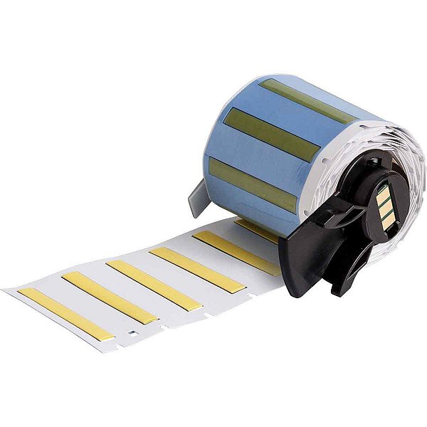 ETIQUETA BMP61/M611/M610 PERMASLEEVE AMARELO 1.765" X 0.235"(44,83MMx5,97MM)M6-125-175-342-YL-BRADY
