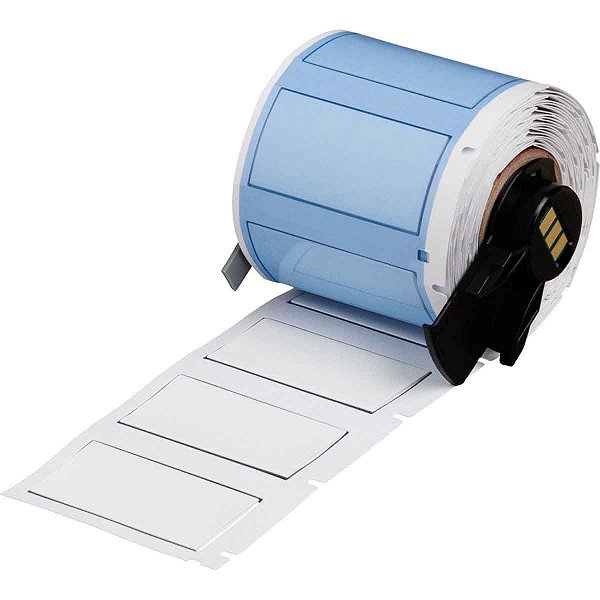 ETIQUETA BMP61 / M611 / M610 BRANCO 1.765" X 0.851" (44,83MM X  21,61MM) M6-500-175-342-WT - BRADY