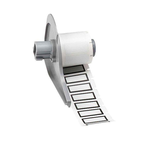ETIQUETA BMP71 / M710 POLIESTER BRADYBONDZ 1.13" X 0.5" (28.7MM X 12,70MM) M7-24-423-BK - BRADY