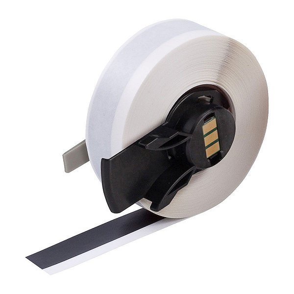 ETIQUETA BMP61/M611/M610 VINIL B439 PRETO 0.500" X 50' (12,70MM X 15,24M) M6C-500-439-BK - BRADY