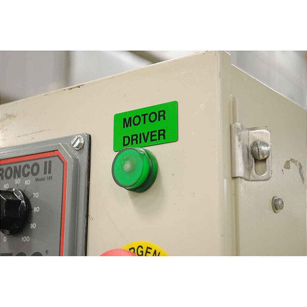 ETIQUETA BMP71/M710 BOTOEIRA/PORTA DE PAINEL AMARELO 1.06" X 0.49" (27MM X 12MM) M7-171-593-YL BRADY