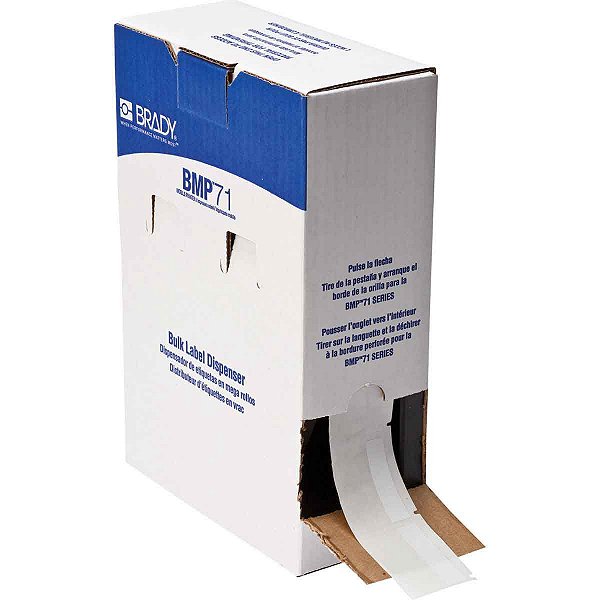 ETIQUETA BMP71/M710 VINIL AUTOLAMINADO 2" X 1.5" (50.80MM X 38,1MM) BM-107-427 - BRADY