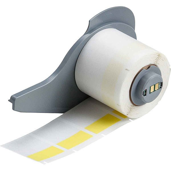 ETIQUETA BMP71/M710 VINIL AUTOLAMINADO AMARELO 1" X 1.5" (25,40MM X 38,1MM) M7-31-427-YL - BRADY