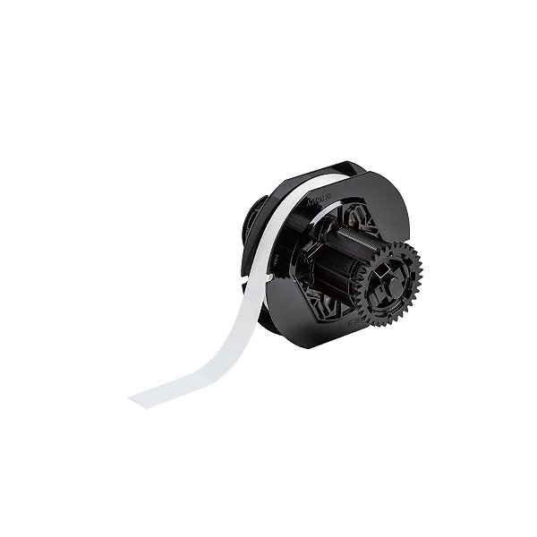 ETIQUETA POLIESTER BRADYGRIP P/ VELCRO 19MM X 15.24M BRANCA