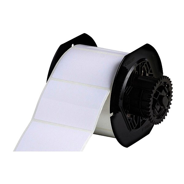 ETIQUETA ADESIVA I3300/I5300/BBP33 POLIESTER 3"X2' BRANCA R.