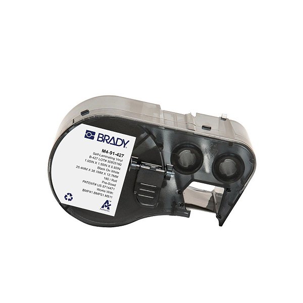 ETIQUETA B427 VINIL AUTOLAMINADO 1.500'X 1.000'X 0.500'(38.1