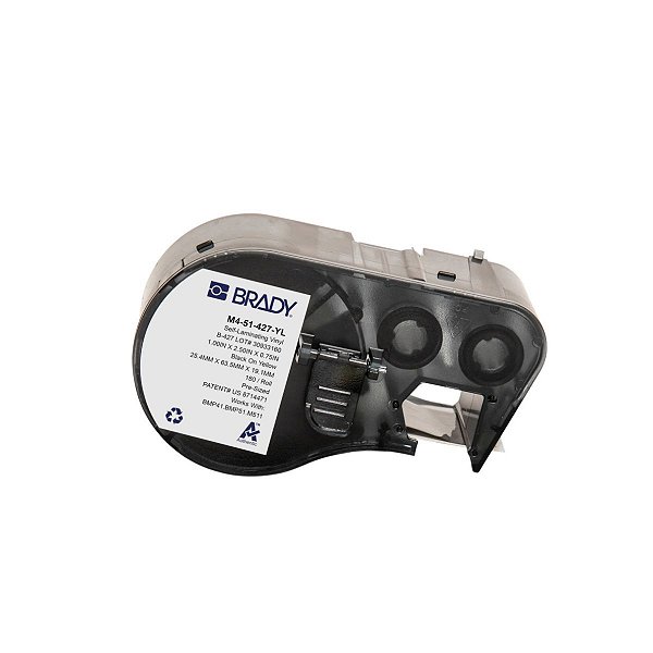 ETIQUETA B427 VINIL AUTOLAMINADO 2.500'X 1.000'X 0.750' PRET