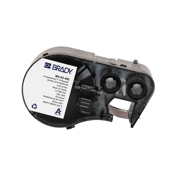 ETIQUETA B492 POLIESTER FREEZERBONDZ ULTRAFINO 0.500' DIÂMET