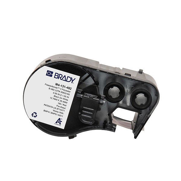 ETIQUETA B492 POLIESTER FREEZERBONDZ ULTRAFINO 1.000'X 0.500