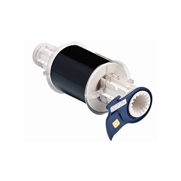 ETIQUETA BBP85/POWERMARK EM VINIL PRETA 100MM R.13544 - BRAD