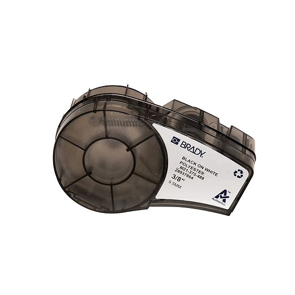 ETIQUETA BMP21/PLUS/LAB - B488 POLIESTER -0.375" X 21' (9.53