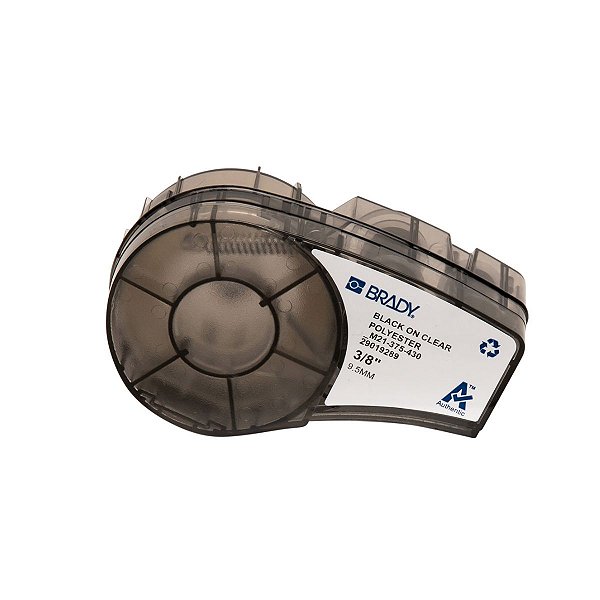 ETIQUETA BMP21PLUS/LAB - B430 POLIESTER - 0.375" X 21' (9,53