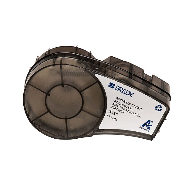 ETIQUETA BMP21PLUS/LAB - B430 POLIESTER -0.750" X 21'(12,05M