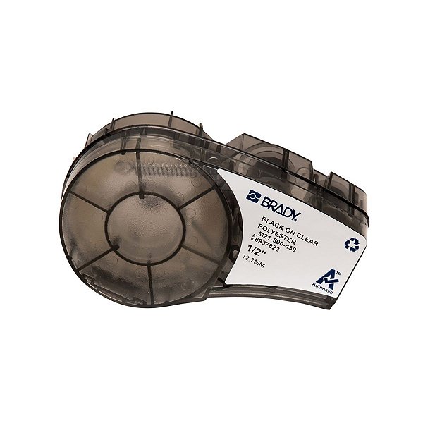 ETIQUETA BMP21PLUS/LAB- B430 POLIESTER -0.500" X 21'(12,70MM