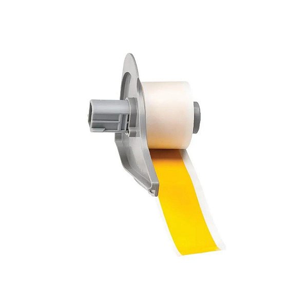 ETIQUETA BMP71 RETROREFLETIVA AMARELA 1" X 75FT. (25,40MM X