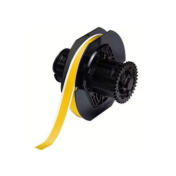 ETIQUETA DE VINIL B595 DE 0.5"X100' AMARELO(12,7MMX30,48M) B