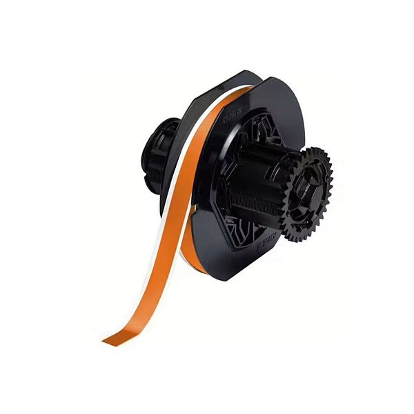 ETIQUETA DE VINIL B595 DE 0.5"X100' LARANJA (12,7MMX30,48M)