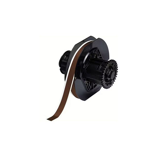 ETIQUETA DE VINIL B595 DE 0.5"X100' MARROM(12,7MMX30,48M) B3